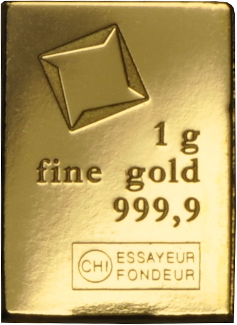 Stoffelijk overschot Supplement Twee graden 1g goudbaar - Beste waarde | GoldByPost - Vanaf € 72,40