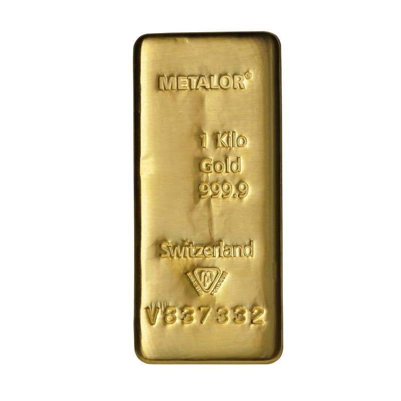 Ondenkbaar pk test 1kg goudbaar Metalor | GoldByPost - Vanaf € 60.365